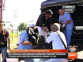 Mayat ke-12 insiden tongkang karam ditemui