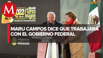 Entre usted y yo no puede haber confrontación: Maru Campos a AMLO