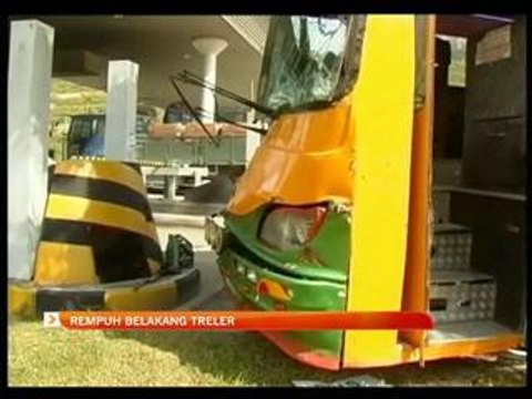 Bas rempuh belakang treler