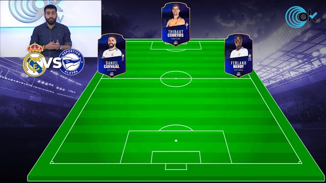 Alineación del Real Madrid contra el Alavés