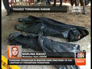 Perkembangan tongkang karam bersama Marlina Manaf