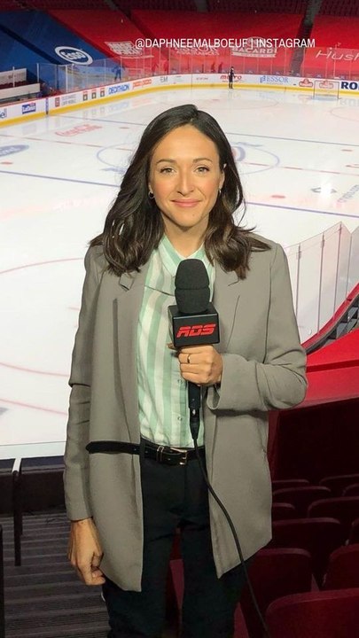 Daphnée Malboeuf s'ouvre sur son parcours fulgurant comme journaliste sportive