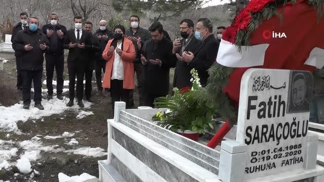 Almanya'daki ırkçı saldırıda ölen Saraçoğlu, memleketi Çorum'un İskilip ilçesinde anıldı