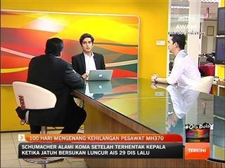 100 hari mengenang kehilangan pesawat MH370