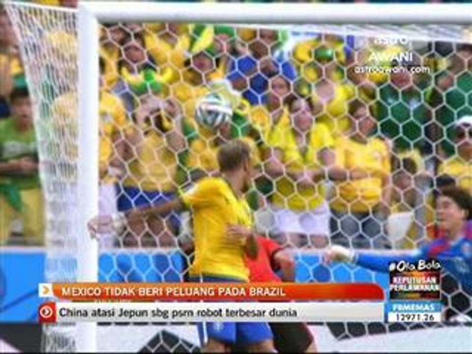 Mexico tidak beri peluang pada Brazil