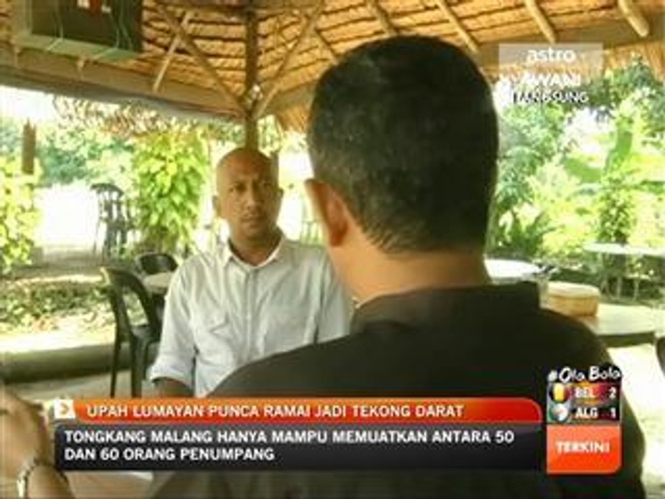 Upah lumayan punca ramai jadi tekong darat