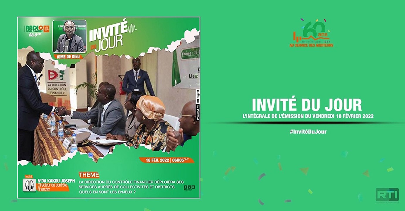 Invité du jour du 18 février 2022 par Aimé De D...