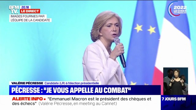 Valérie Pécresse: Ils ne veulent pas d'une droite debout, d'une droite qui porte un vrai projet d'alternance
