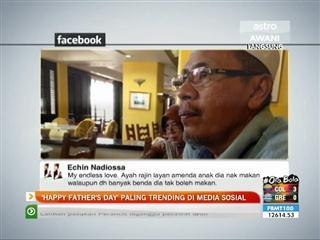 'Happy Father's Day' paling trending di media sosial