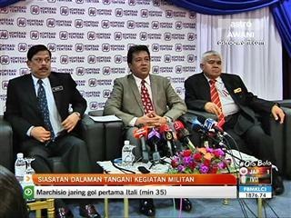 Siasatan dalaman tangani kegiatan militan