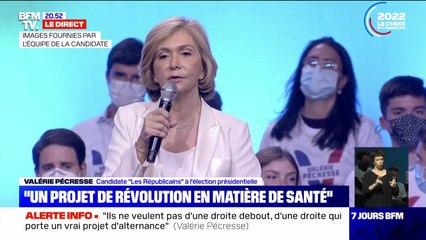 Valérie Pécresse: "Je ferai la réforme des retraites"