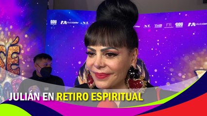 Maribel Guardia confirma que su hijo, Julián Figueroa, sí estuvo en un retiro espiritual