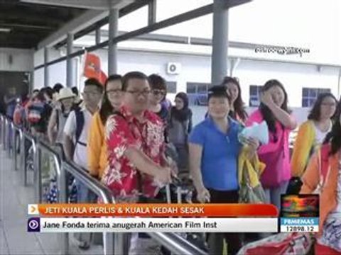 Jeti Kuala Perlis & Kuala Kedah sesak