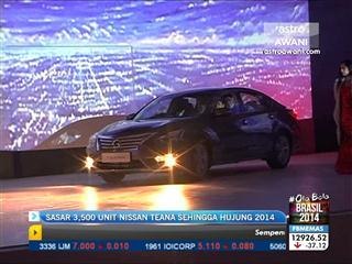 Sasar 3,500 unit Nissan Teana sehingga tahun 2014