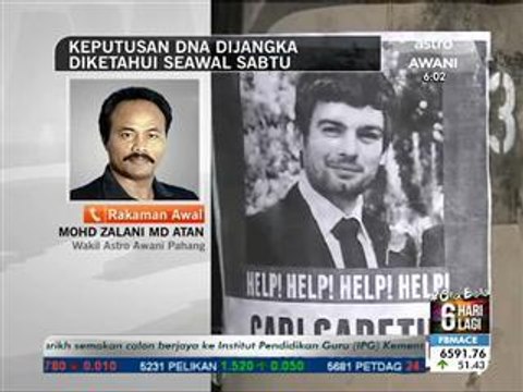 Keputusan DNA dijangka diketahui seawal Sabtu