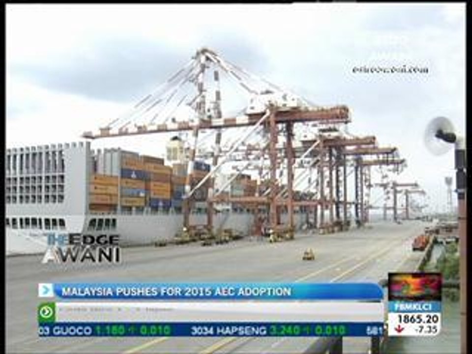 Malaysia pushes for 2015 AEC adoption
