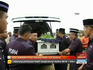 Kes langgar polis diklasifikasi kes bunuh