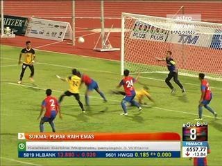 SUKMA: Skuad bola sepak Perak raih emas