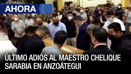 Último adiós al maestro Chelique Sarabia en #Anzoátegui - #18Feb - Ahora