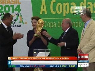 Brazil mahu jadi penganjur terbaik Piala Dunia