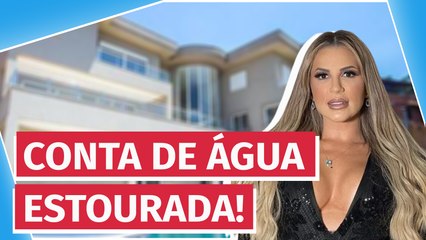 Estourada na internet, Deolane Bezerra bomba com conta de água caríssima