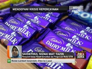 Mendepani krisis kepercayaan makanan