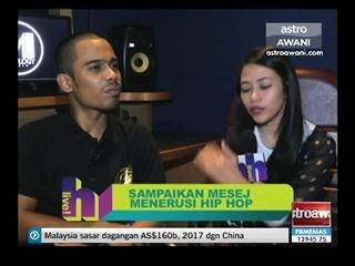 Waris sampaikan mesej menerusi Hip Hop