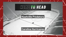 Carolina Hurricanes vs Nashville Predators: First Period Moneyline