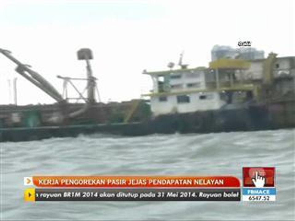Nelayan sengsara angkara kapal korek