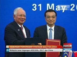 Hubungan perkongsian strategik Malaysia-China