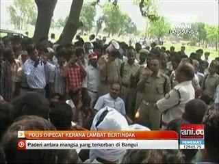 Polis dipecat kerana lambat bertindak