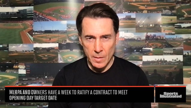 Verducci: Both Sides of the MLB Labor Discussion Must Settle on a Deal This Coming Week to Hit Opening Day Target Date