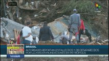teleSUR 17:30 18-02: Aumenta a 123 los fallecidos por lluvias en Brasil
