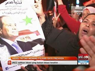 Abdel Fattah menang Pilihan Raya Presiden