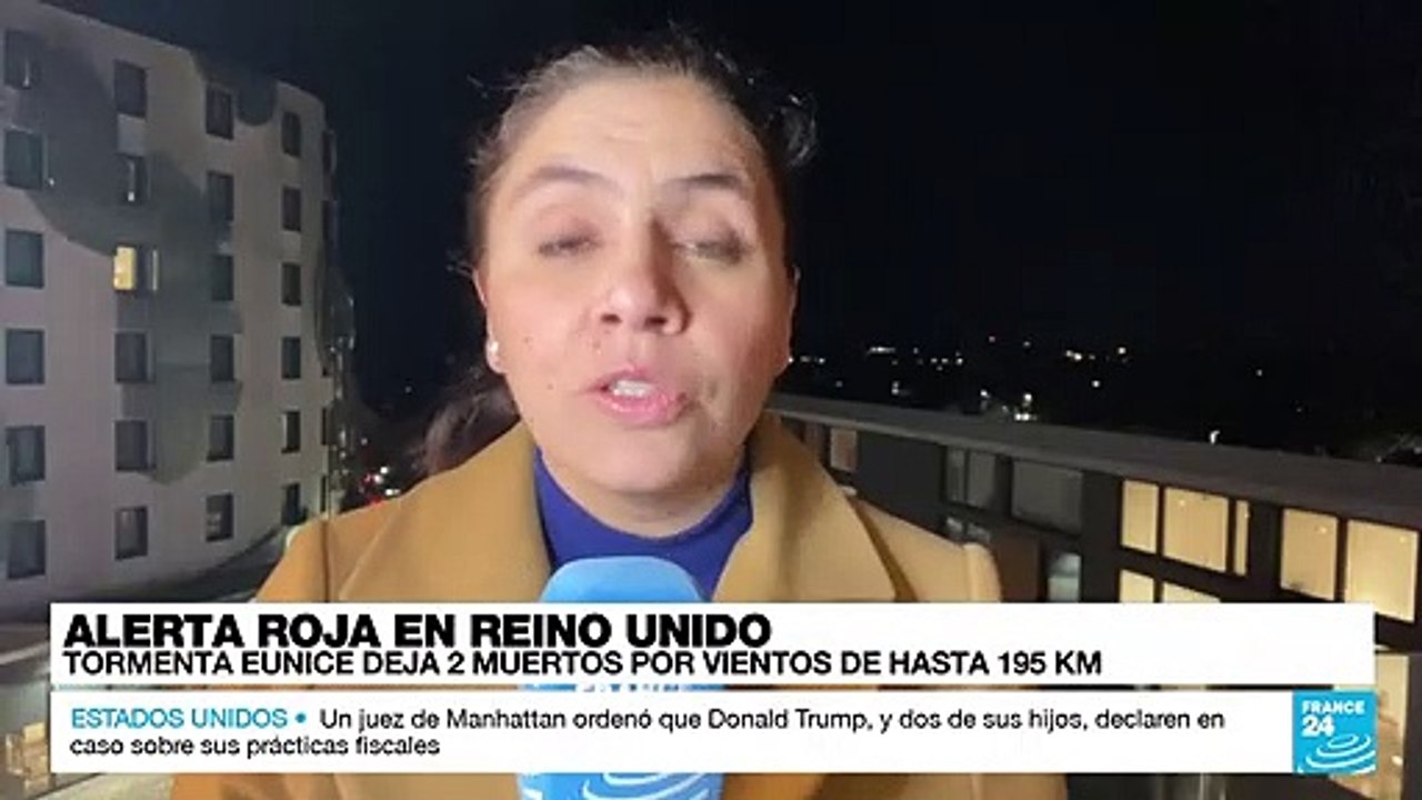 Informe desde Londres: sur de Inglaterra registró vientos récord de hasta 195 km por hora