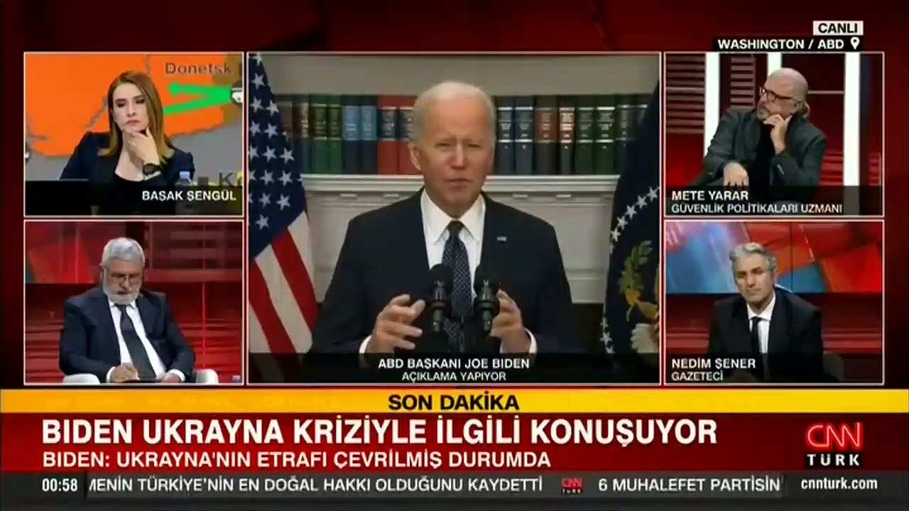 Son dakika... Ukrayna - Rusya kriziyle ilgili Biden'dan açıklama: Putin işgal kararı aldı
