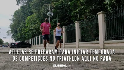 Video herunterladen: Atletas se preparam para iniciar temporada de competições no triathlon aqui no Pará