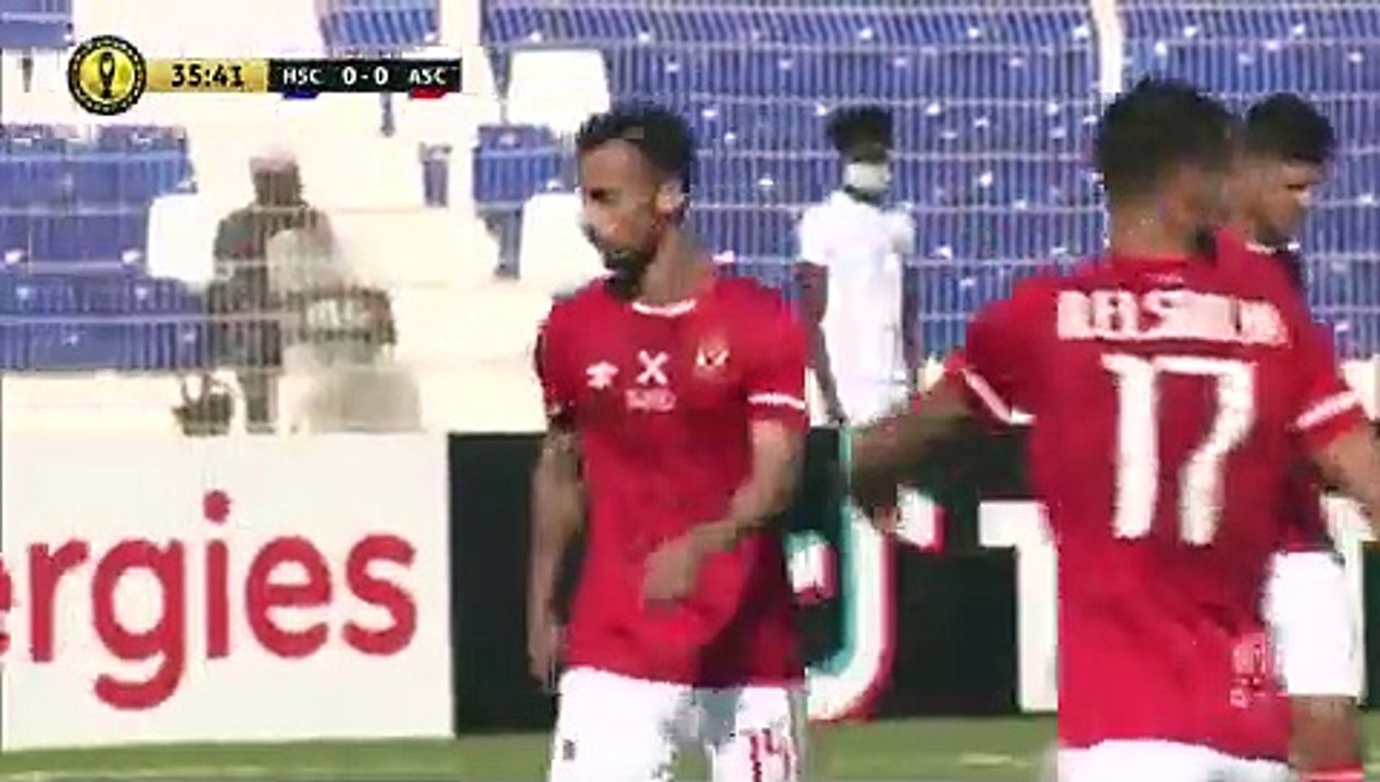 ملخص مباراة الأهلي والهلال السودانى فى بطولة دو...