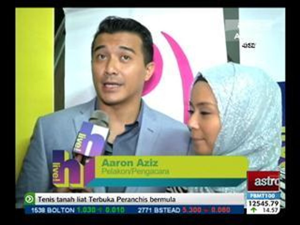 Aaron Aziz sedia dedah gambar keluarga