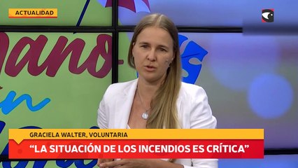 “La situación de los incendios es crítica”