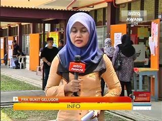 Laporan PRK Bukit Gelugor setakat pukul 12.00pm