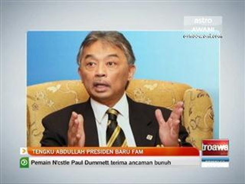 Trending Tengku Abdullah Presiden baru FAM