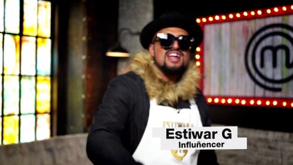 Estiwar G, María T Barreto, Tostao, promos MasterChef Celebrity