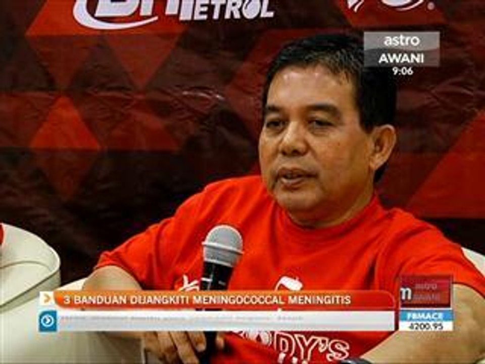 3 banduan dijangkiti 'meningococcal meningitis'