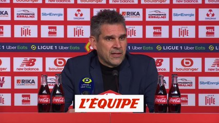 Tải video: Gourvennec sur les incidents : «Je ne me suis pas mêlé de ça» - Foot - L1 - Lille