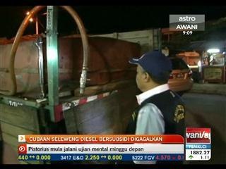 Cubaan seleweng diesel bersubsidi digagalkan