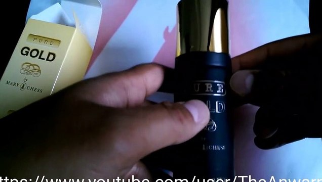 Milton Lloyd Pure Gold Mens Fragrance EDT (Review)