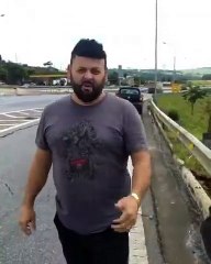 Cratera força fechamento parcial da MG-10 em Vespasiano, na Grande BH