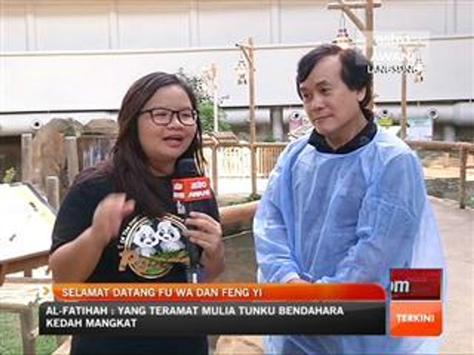 Selamat datang Fu Wa dan Feng Yi