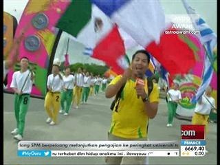 Gala TV Khas raikan Piala Dunia 2014 di Planet Gempak Ola Bola Pulau Pinang